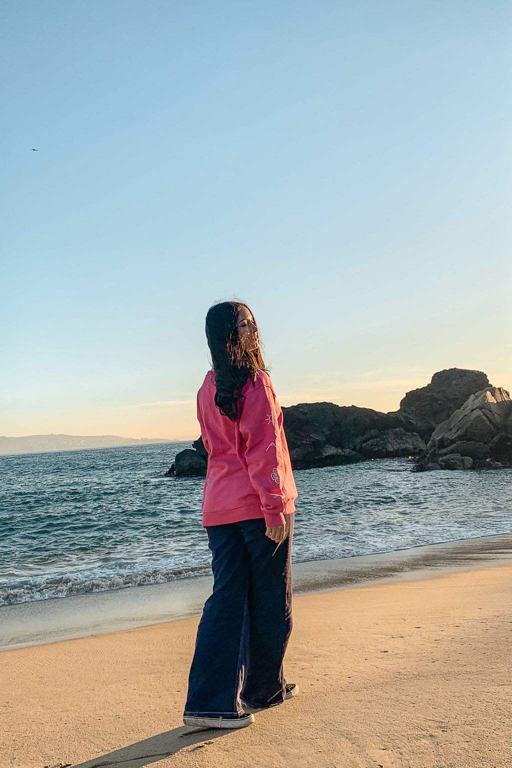 Crewneck Love Nature Rosado